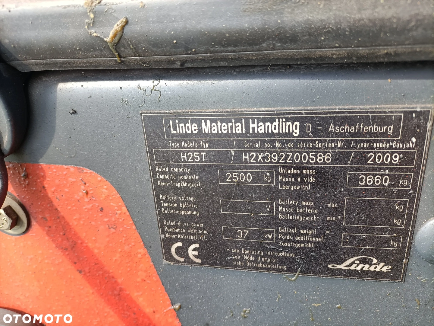 Linde H25T zdjęcie 3